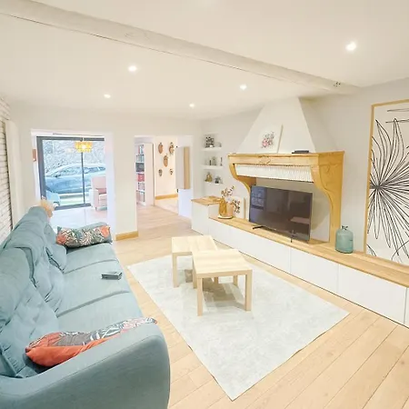 Grande Maison Familiale Proche De Lyon 7 Personnes ヴィラ Dommartin